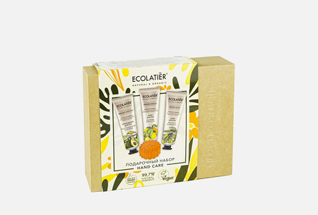 Zestaw upominkowy 3 Kremy do pielęgnacji rąk + Glicerynowe Mydło ECOLATIER