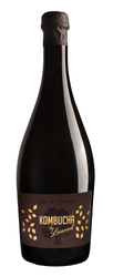 Champagne-kombucha med chokoladesmag på egetræsflager bio 750 ml - Kombucha By Laurent