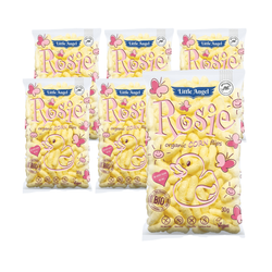 SÆT 6 x Rosie majschips fra 7 måneder glutenfri bio 30g - Little Angel