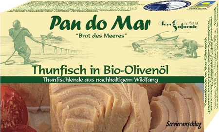 Tun i økologisk olivenolie 120 g
