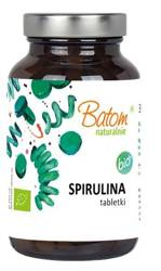 Spirulina bio (400 mg) kosttilskud 300 tabletter - Batom