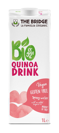 KIT 6 x Quinoa-drik med ris uden tilsat sukker glutenfri bio 1 l - The Bridge