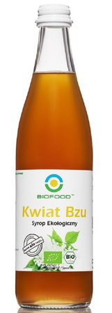 Glutenfri hyldeblomstsirup bio 500 ml - BIO FOOD