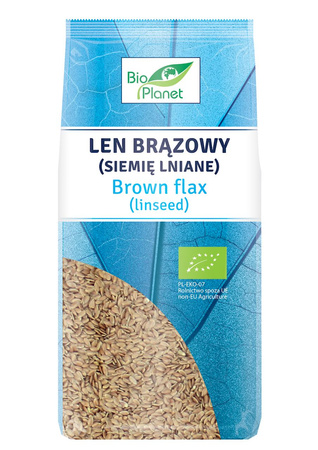 Brun hør (hørfrø) bio 400 g
