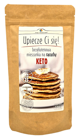Glutenfri keto-pandekagemix 170 g - Five Transformations