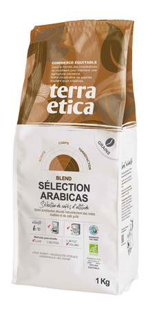 Arabica 100% selection fair trade kaffebønner bio 1 kg - CAFE MICHEL