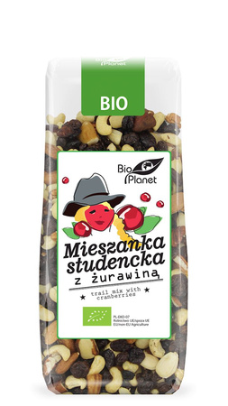 Studentermix med tranebær BIO 150 g