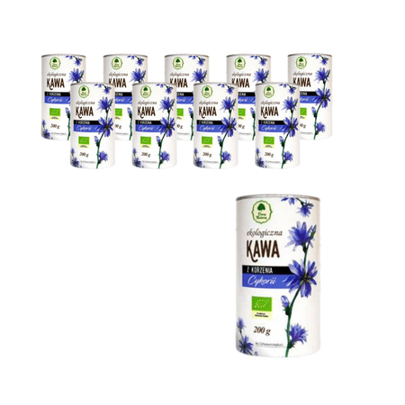 SET 10 x Cikorierod kaffe bio 200 g