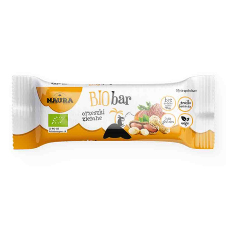 Jordnøddebar bio 35 g