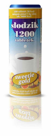 Sødemiddel 1200 tabletter sweetie gold