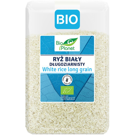 Glutenfri langkornet hvid ris bio 2 kg - BIO PLANET