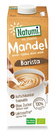 Barista mandeldrik indeholder ikke sukker bio 1 l - Natumi