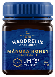 Manuka honning mgo 83+ 250 g - HADDRELL'S OF CAMBRIDGE