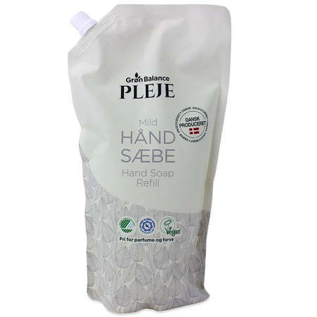 Flydende håndsæbe refill eco 1 l - GRON BALANCE