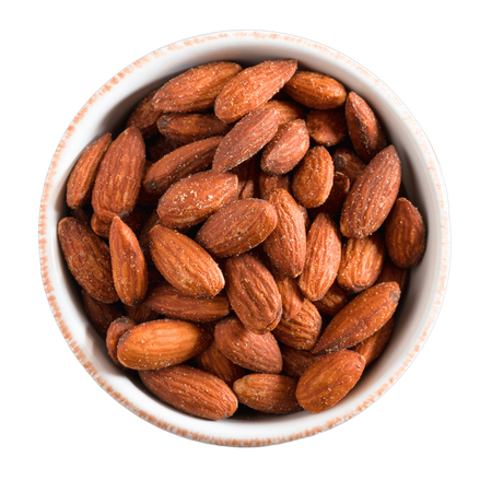 Ristede og saltede mandler 5 kg - TOLA