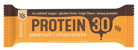 Proteinbar 30% jordnødde-chokolade glutenfri 50 g