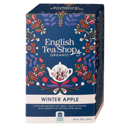 Vinterte med appelsin og nelliker Winter Apple BIO 30 g – English Tea Shop