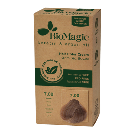Blond hårfarve (7.00) 250 g - Biomagic