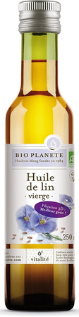 Koldpresset hørfrøolie bio 250 ml - Bio Planet