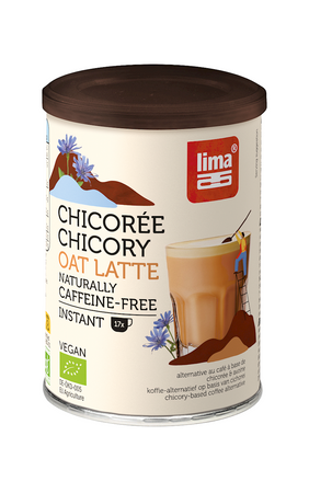 Instant havregrynskaffe med cikorie latte bio 100 g - Lima