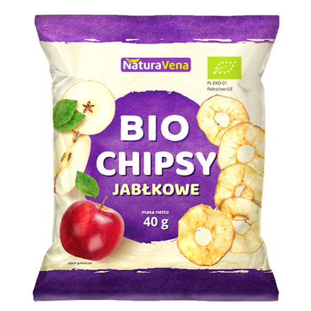 Æblechips bio 40 g - Naturavena