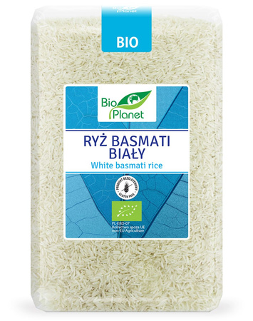 Glutenfri hvide basmatiris bio 2 kg