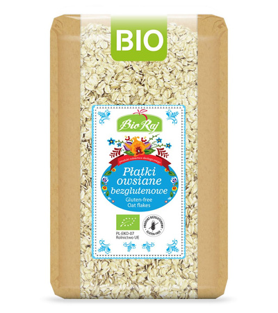 Glutenfri havreflager bio 1 kg