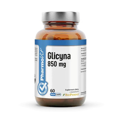 Glycin (850 mg) glutenfrit kosttilskud 60 kapsler - PHARMOVIT (CLEAN LABEL)