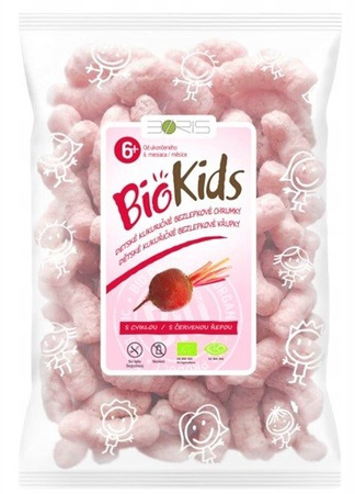 Glutenfri rødbede-majschips BIO 55 g