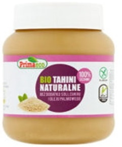 Glutenfri naturlig tahin bio 350 g