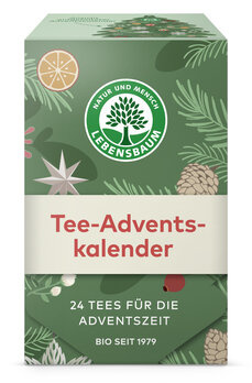 Adventskalender 2024 (te og te) bio (24 stk.) 42,5 g - Lebensbaum