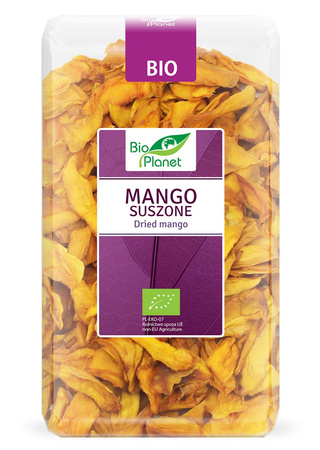 Tørrede mangoer bio 400 g