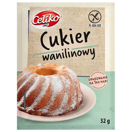 KIT 30 x Celiko glutenfri vaniljesukker, 32 g