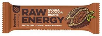 RAW ENERGY bar med kakaobønner glutenfri 50 g