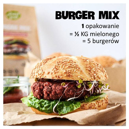 Vegansk burgermix vegetabilsk køderstatning cultured foods 200g