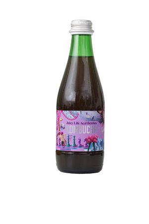 Kombucha med smag af acaibær (Juicy Life Acai Berries) bio 330 ml - Kombucha by Laurent