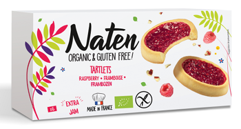 Glutenfri kager med hindbærsyltetøj
