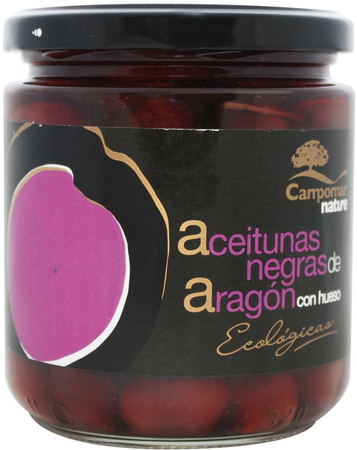 Sorte oliven med sten bio 350 g - CAMPOMAR NATURE