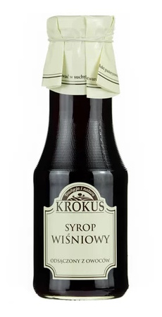 Glutenfri kirsebærsirup 375 g (300 ml) - krokus