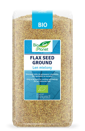 Malet hør bio 350 g