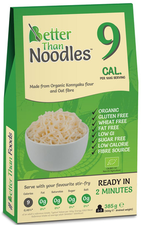 Glutenfri konjac-nudler bio 385 g