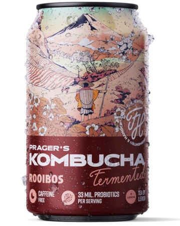 SÆT 6 x Kombucha Rooibos 330 ml