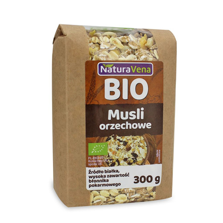 Hasselnøddemüsli BIO 300 g - Naturavena