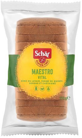 SÆT 3 x Maestro vital - glutenfrit flerkornsbrød 350 g