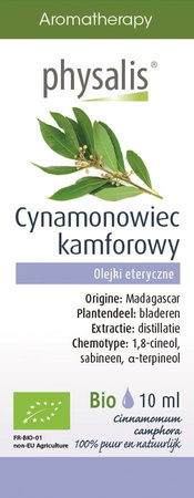 Olejek eteryczny cynamonowiec kamforowy (ravintsara) bio 10 ml