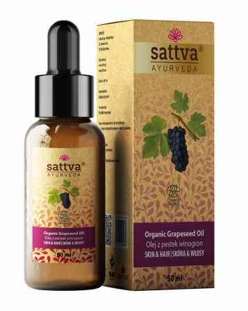 Druekerneolie til krop og hår eco 50 ml - SATTVA (AYURVEDA)