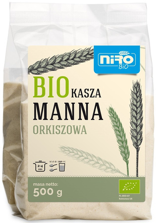 Spelt semolina bio 500 g - niro