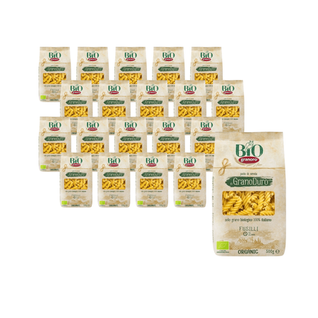 SÆT 20 x Pasta fusilli BIO 500 g