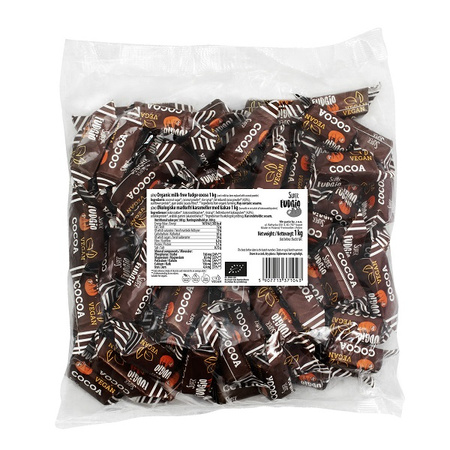 Glutenfri mælkefri kakaofudge bio 1 kg - Me Gusto (Super Fudgio)