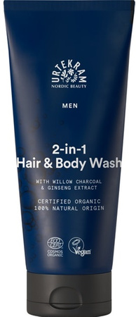 Bio hår- og kropsvask til mænd 200 ml.